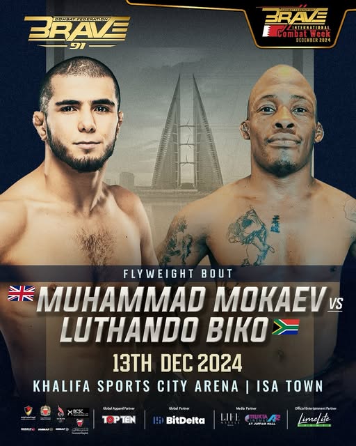 Muhammad Mokaev vs Luthando Biko  [ #MMA #BeBRAVE  #respect #throwback #mixedmartialarts #bjj #jiujitsu #muaythai #compilation #takedowns #KO #punches | #yearoftruth]