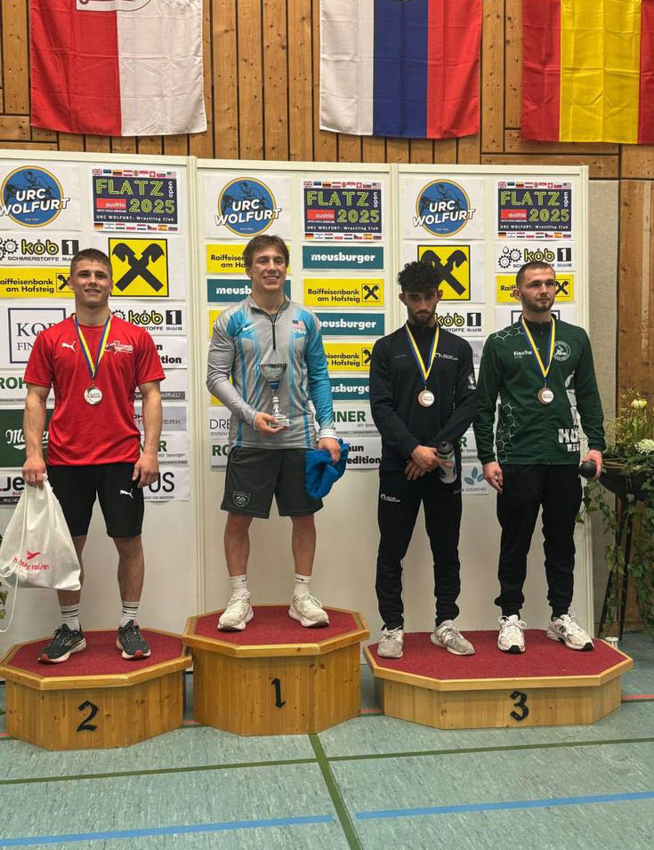 Danoush Jowkar – Bronze in U20 UWW Flatz Open (Austria)